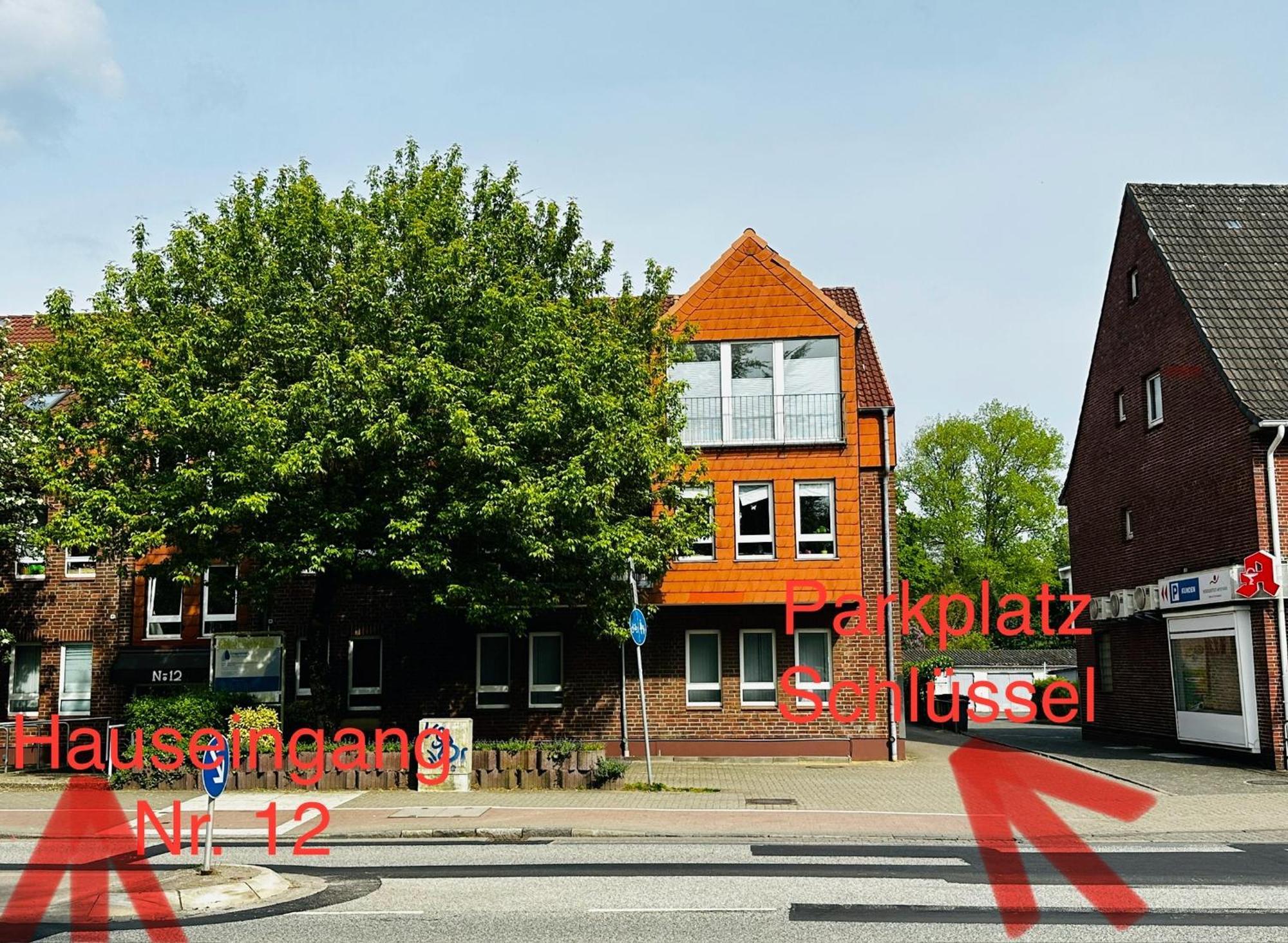Etagen-Wohnung Nahe Flughafen Hamburg Norderstedt Extérieur photo